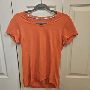 Nike Women's Bright Orange Short Sleeve Tee